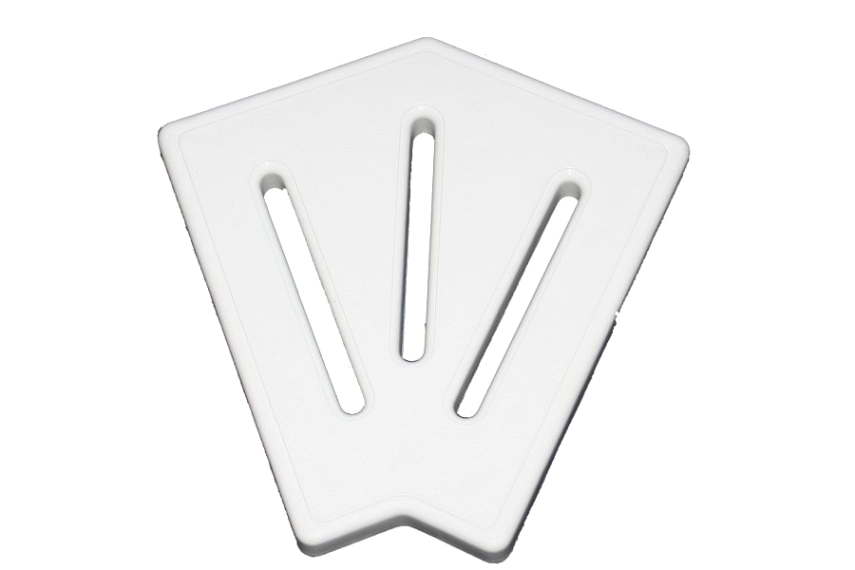 15 CM Havuz Savak Izgarası Köşe Parçası 45° - 1