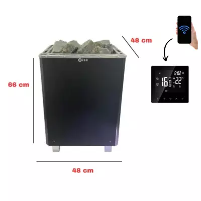 15,0 kW Sauna Sobası ( Harici Kontrol Panel ) (1)