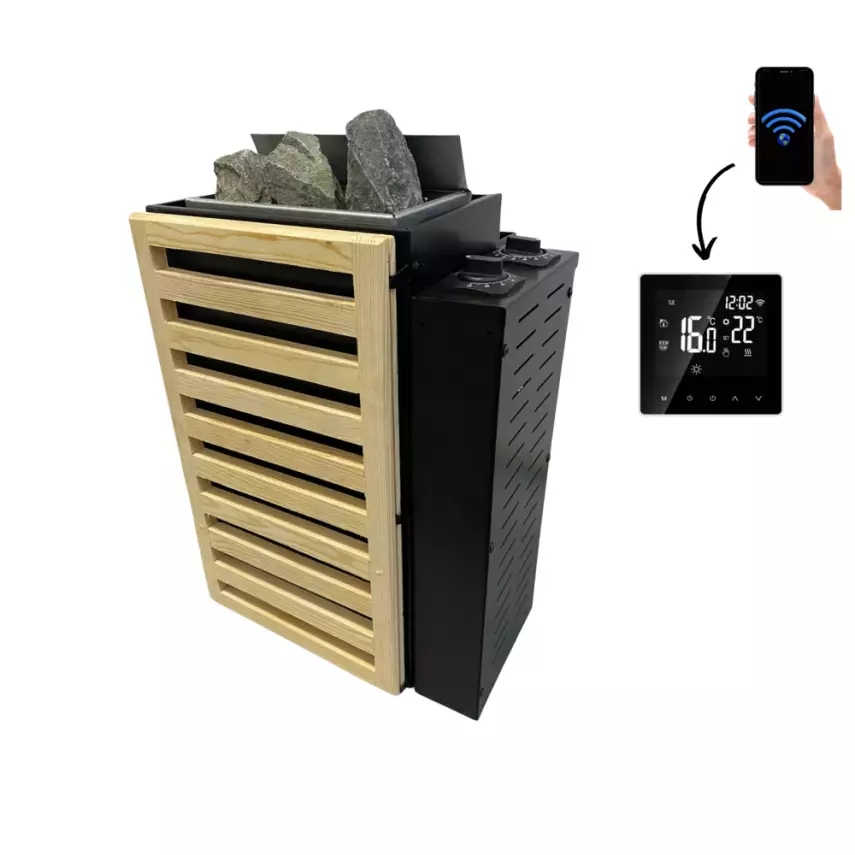 3,6 kW Sauna Sobası ( Harici Kontrol Panel )  - 1