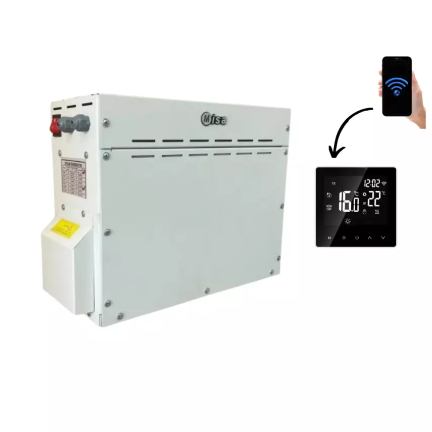 4,5 kW Buhar Jeneratör ( Harici Kontrol Panel )  - 1