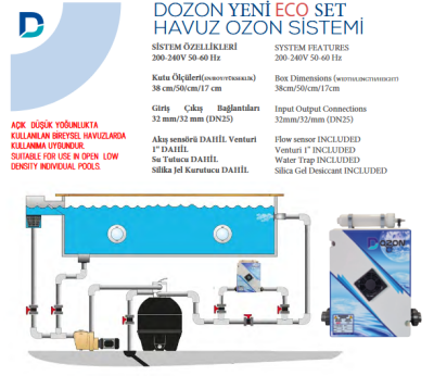 Eco-1 Havuz Ozon Jeneratörü  (1)
