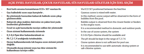 Eco-1 Havuz Ozon Jeneratörü  - 3