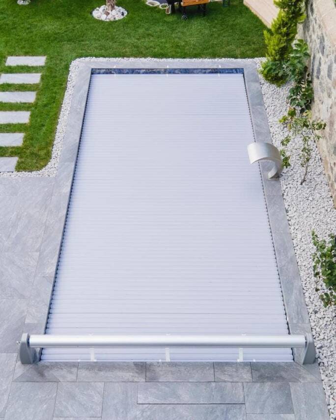 Marquıse Rulo Tip Havuz Üstü Panjur 4X8 MT - 4