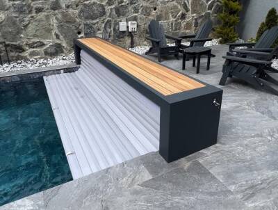 Prestige Açık Bank Tipi Havuz Üstü Panjur 4X8 MT