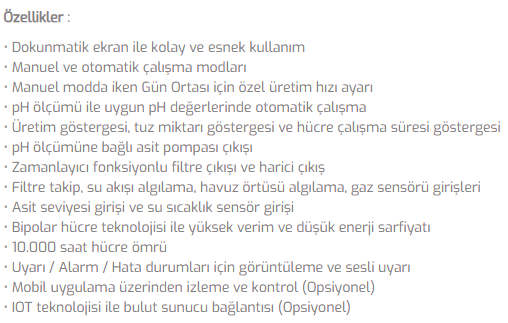 Salt Ionıc ASPH 12 Gr/H Tuz Klor Jeneratörü - 2