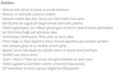 Salt Ionıc ASPR 12 Gr/H Tuz Klor Jeneratörü - 3