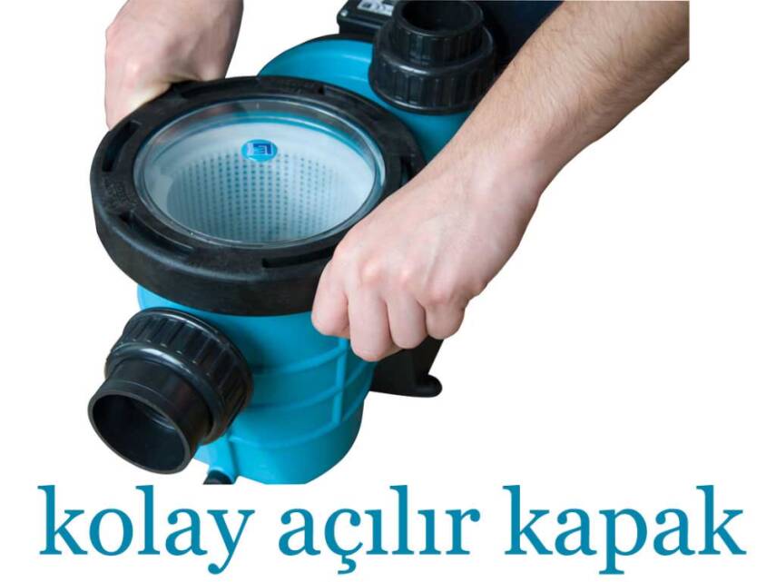 Streamer 2010 1 HP Trifaze Havuz Pompası - 2