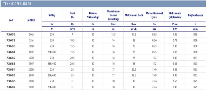 Verdon Es 2 HP Monofaze Havuz Pompası - 2