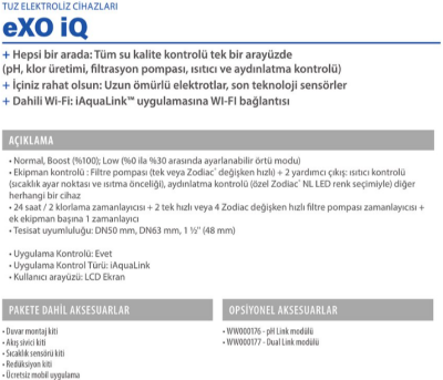 Exo IQ 22 Tuz Klor Jeneratörü - 4